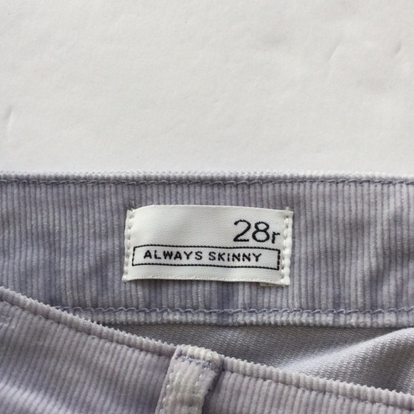 Corduroy Jeans by Gap Color washed lavender size 28. #45 - Picture 3 of 8